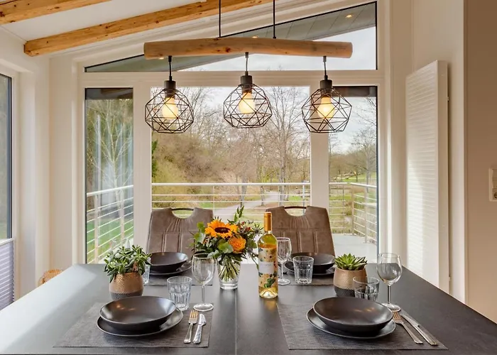 Bachwies I Terrasse I Seeblick I Wandern Vakantiehuis Hillesheim (Vulkaneifel)