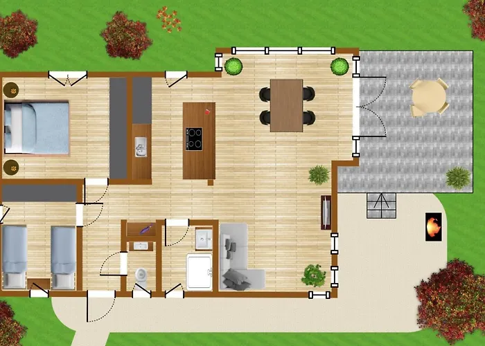 Bachwies I Terrasse I Seeblick I Wandern